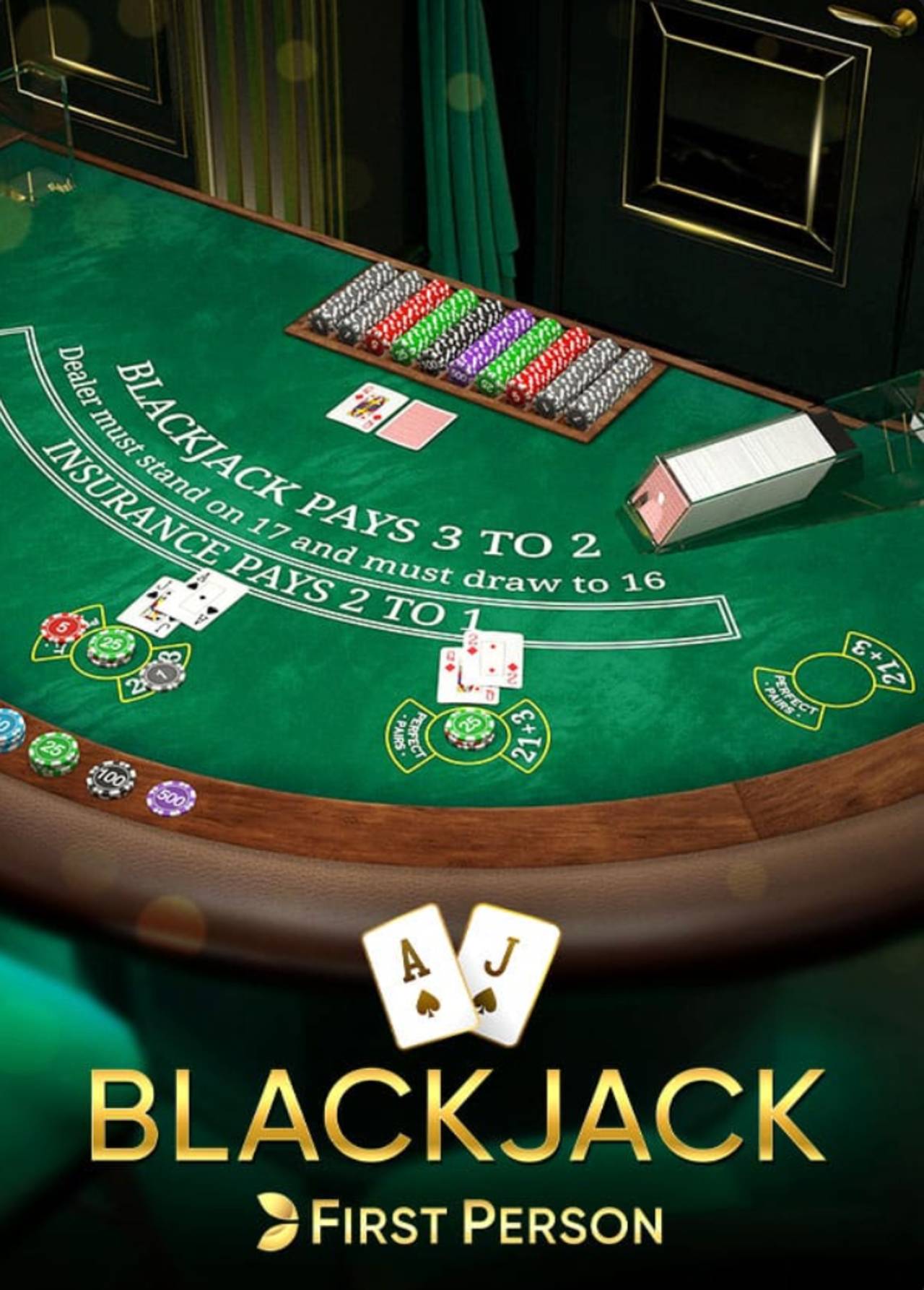 First Person Blackjack (Evolution Gaming) Image 2